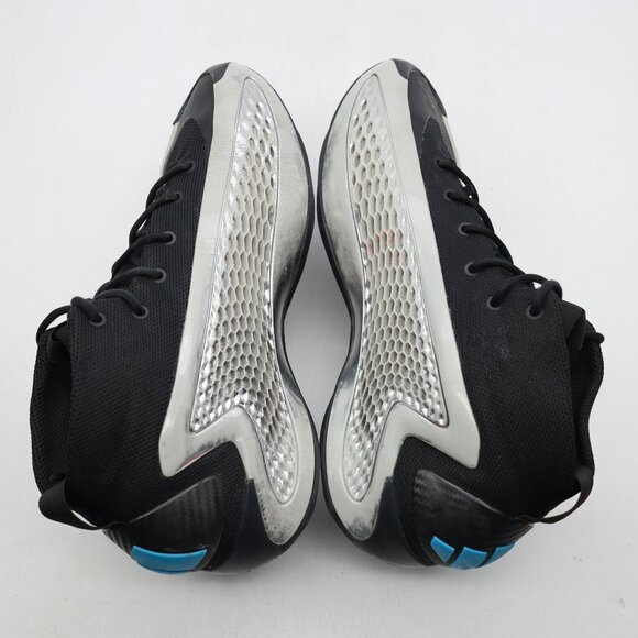 Adidas Anthony Edwards AE 1 'Chrome' Basketball Men's Size 10.5 Sneakers JI0424 - Picture 6 of 16